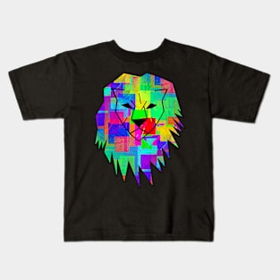 Colorful Lion Kids T-Shirt